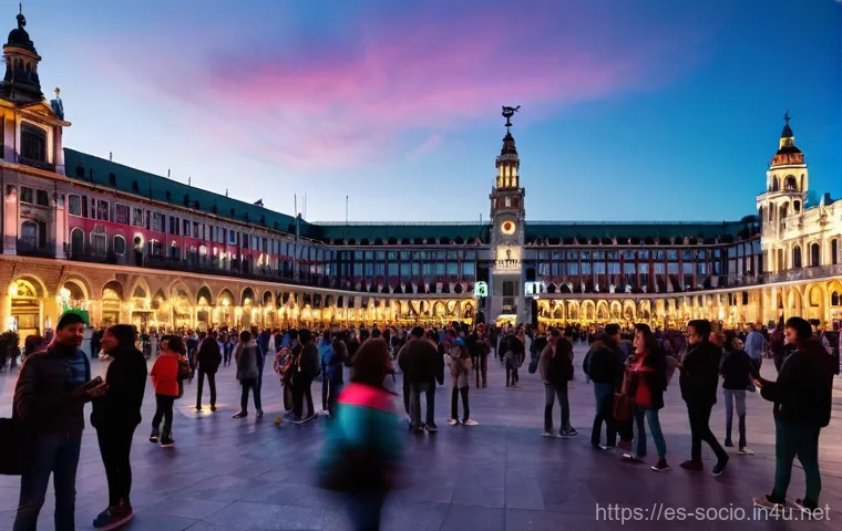 사회운동 이론 - **Prompt:** A dynamic scene illustrating human connection and collective action in a modern, inclusi...